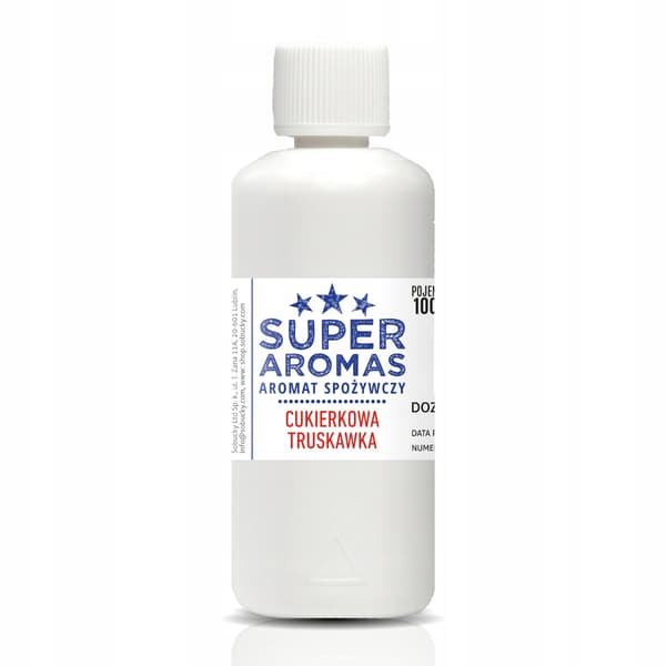 Super aromas karkkia mansikanmakuinen 100 ml