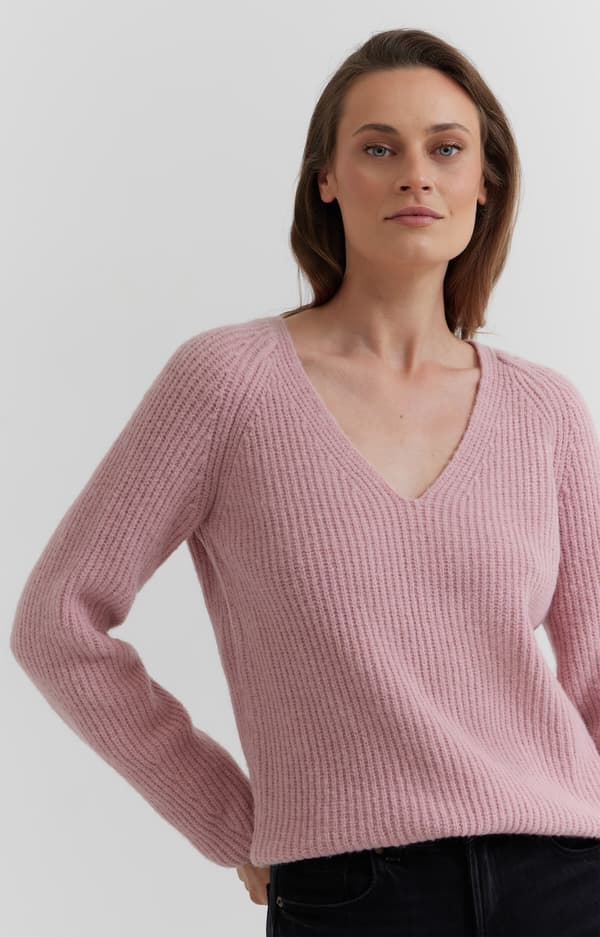 Ull- och alpackatröja M