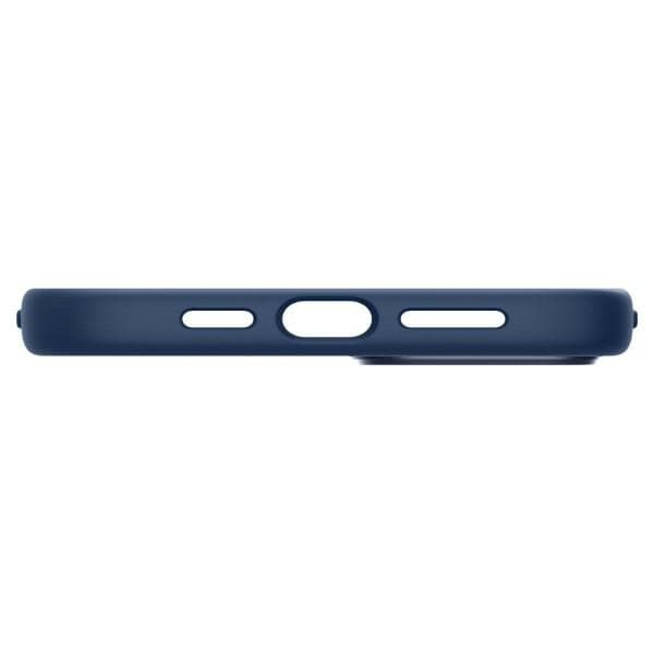 Spigen Silikonfodral MagSafe till iPhone 14 Plus Marinblått