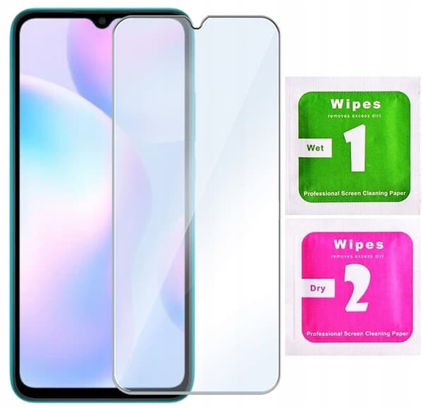 Härdat glas för Xiaomi Redmi 9AT - Skyddsglas 2.5D, 9H