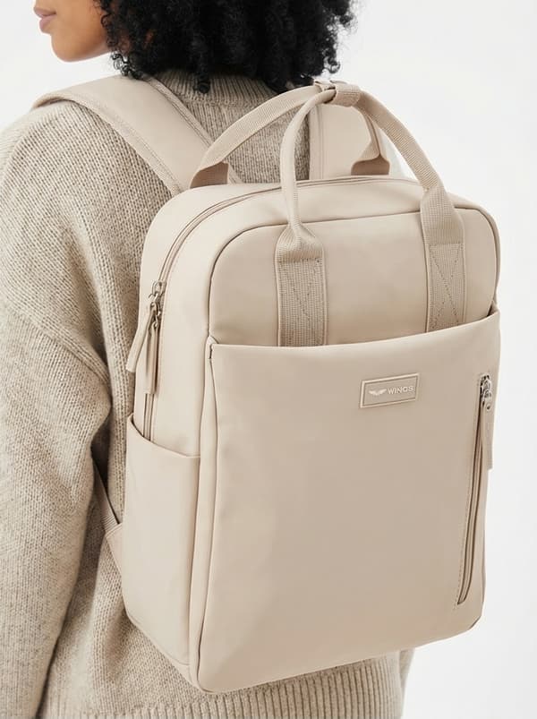 14L WINGS TROGON BEIGE stadsryggsäck