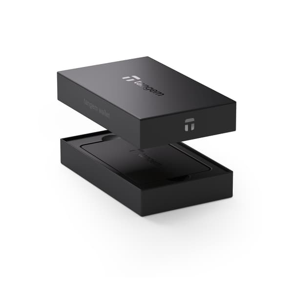 Tangem Card Wallet 2.0 Sort - sæt med 3 kort