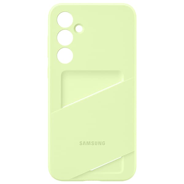 Samsungin korttipaikkakotelo Galaxy A35 5G:lle, lime