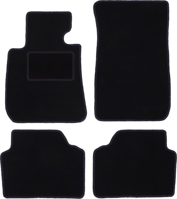 Komplet sæt velourmåtter til: BMW 1 E87 hatchback (2004-2011)