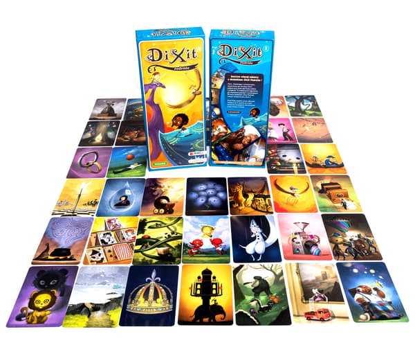 Dixit 3: Rejser. Brætspil. REBEL