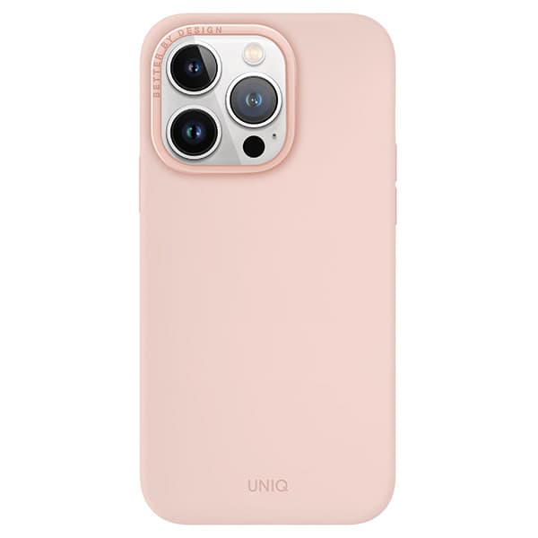 UNIQ Lino MagSafe-etui til iPhone 15 Pro, lyserød