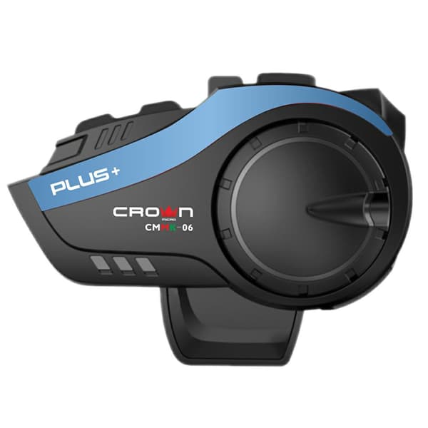 Crown CMMK-06 Bluetooth 5.0 Motorcykel Intercom Sort