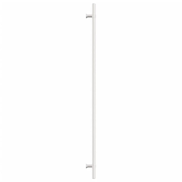 vidaXL skabsgreb 10 stk. sølv 480 mm rustfrit stål