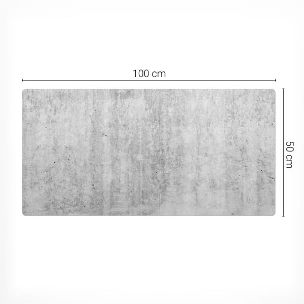 Designer Concrete Texture -läppärin suoja-alusta 100x50 cm