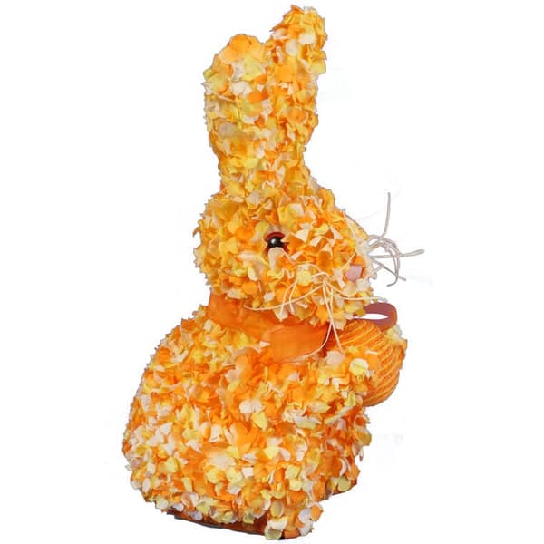 Påskehare med æg - Orange Goliath-dekoration