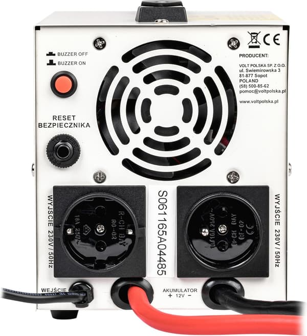 UPS Volt Puola sinusPRO 850 E Plus 12/230V 500W/850VA (3SPM08012M)