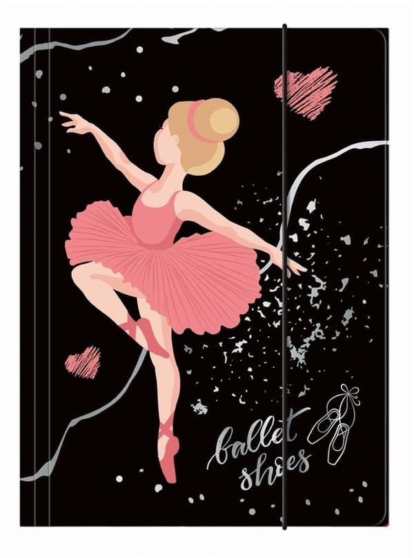 Mappe med elastik A4 Ballerina 11 DERFORM