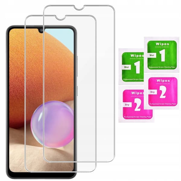 2x Hærdet glas til Samsung Galaxy A32 4G | 2-pak