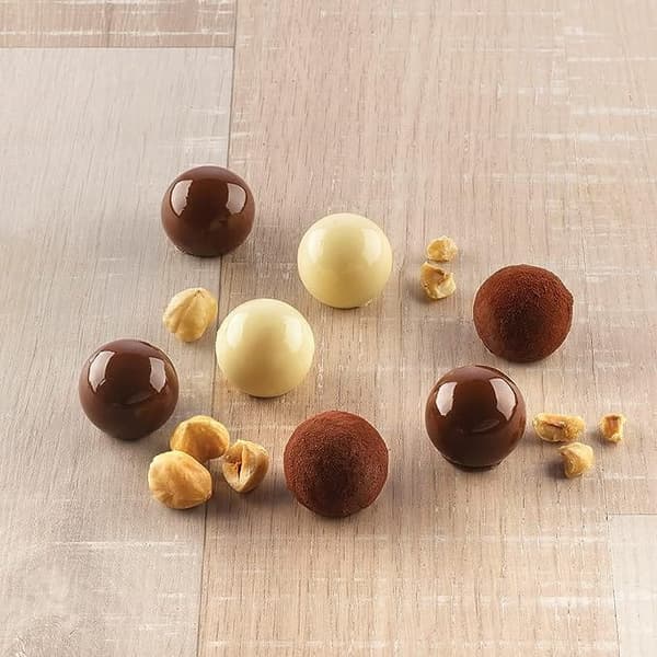 Silikoneform, chokoladeform, pralineform, isterningform, kugleform