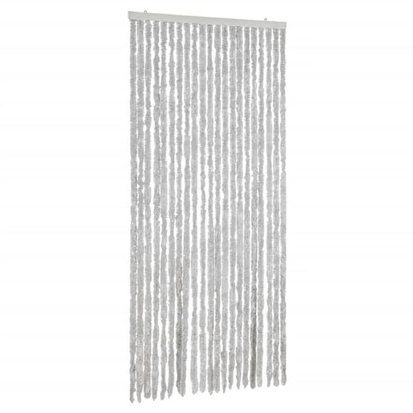 vidaXL Flugnät, Grå, 90x200 cm, Chenille