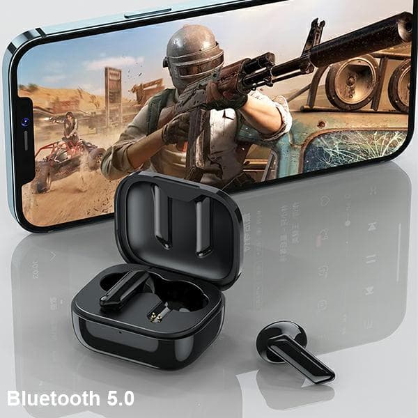 AWEI Bluetooth 5.1 T36 TWS hovedtelefoner + dockingstation hvid