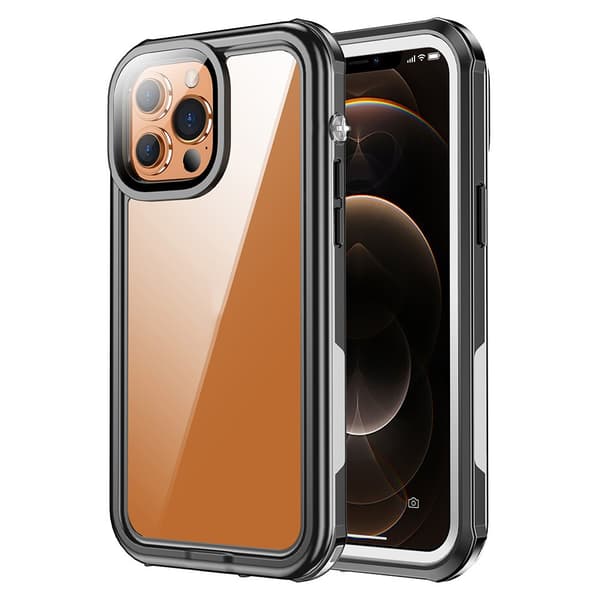 IP68 Vandtæt Etui til iPhone 13 / 13 Pro, Sort