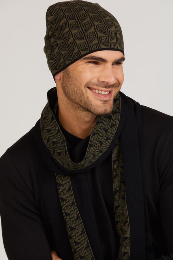 Rafael herrkeps i khaki