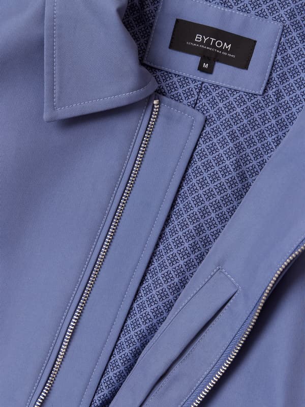 BLÅ HARRINGTON JAKKE XXL
