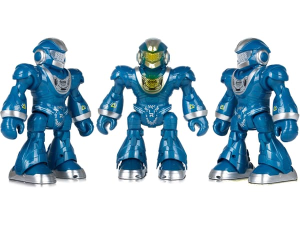 Fjärrstyrd robot går, dansar, interaktiv, ljusar, sjunger