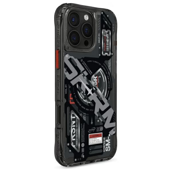 Skinarma Ekho MagSafe etui til iPhone 16 Pro Max, sort