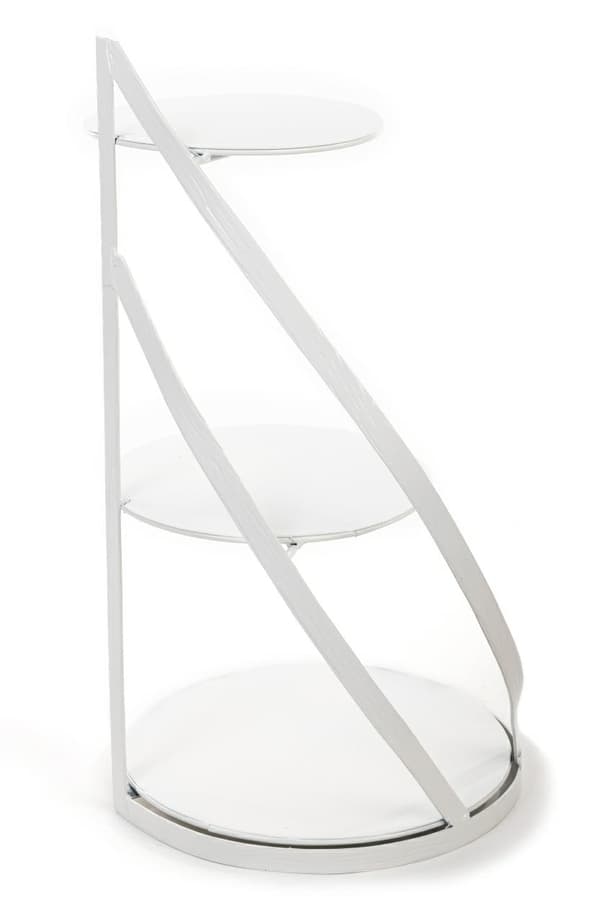 Nowell Vitt Metallkakfat 60 cm