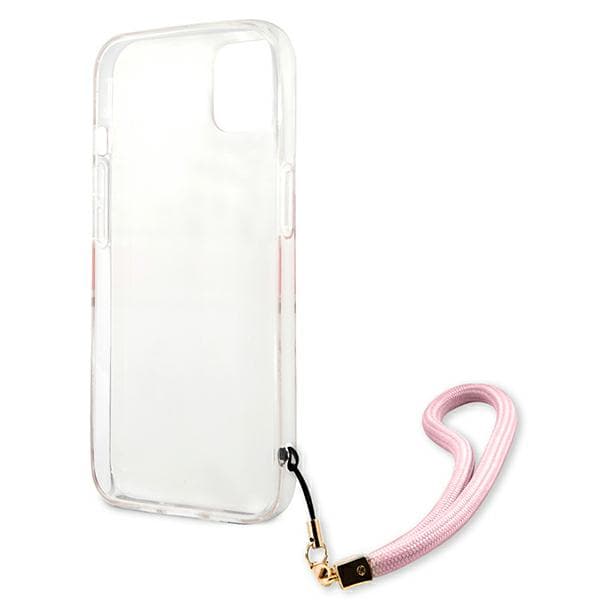 Guess Camo Strap Collection iPhone 13-skal, rosa