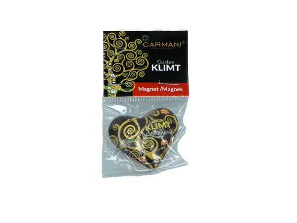 Hjertemagnet - G. Klimt, Træ (CARMANI)
