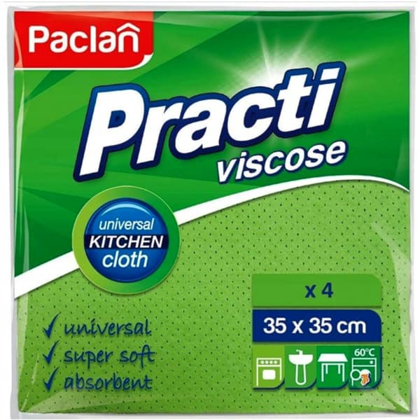 Practi Viskoseklude 4 stk. - Paclan
