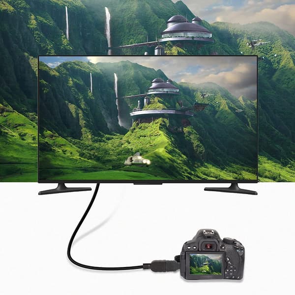 Logilink Micro HDMI - HDMI -sovitin, 4K/30Hz Ultra HD UHD HDMI -sovitin