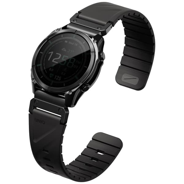 UNIQ Fluo x Smart-Fit rem til Garmin 22mm sort