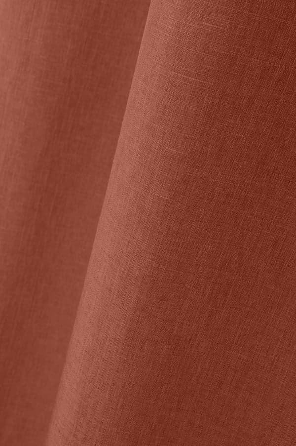 Færdigfremstillet gardin BEA 140x260 mursten