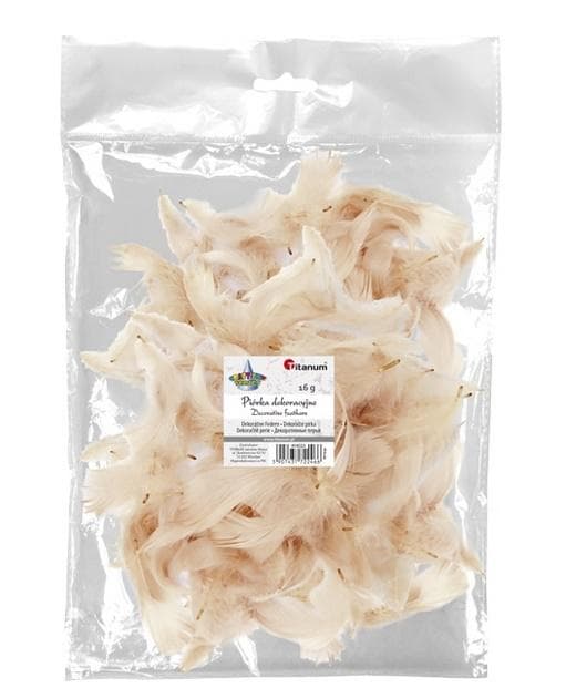 Untuvahöyhenet 16g beige