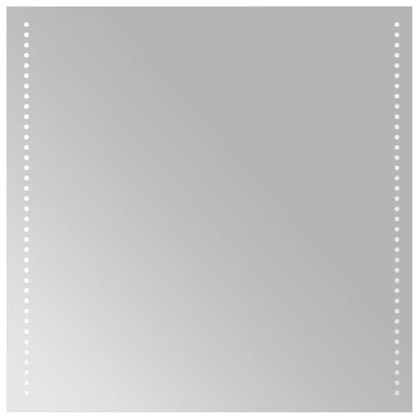 vidaXL Badrumsspegel med LED, 60x60 cm