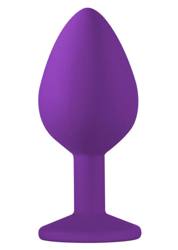 Plug-Anal Plug Emotions Cutie Medium Lilla klar krystal