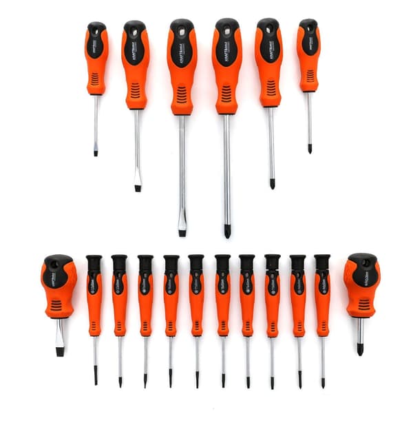 Skruvmejselset 18 delar KD10914