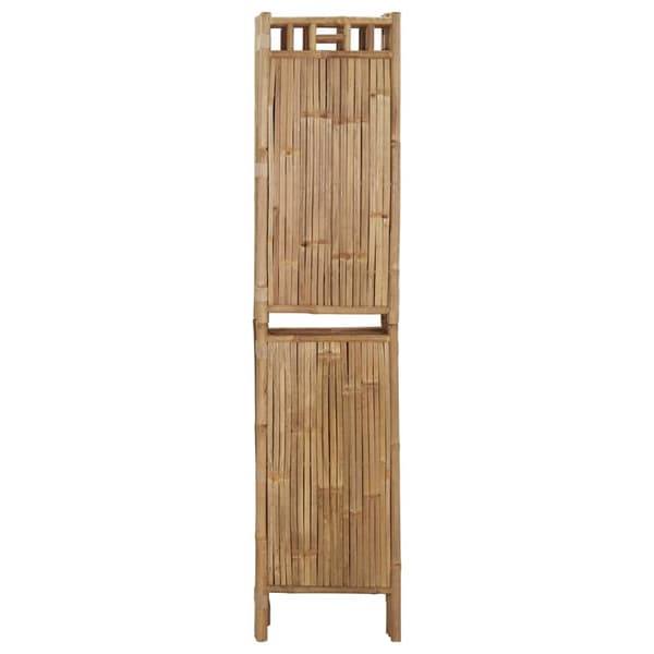 vidaXL Rumsavdelare i bambu med 5 paneler 200 x 180 cm