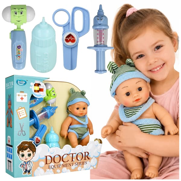 Mini docka liten baby docka baby present flicka leksak