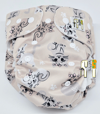 Coolmax Cat NappiMe Mini Pocket Genanvendelige Bleer