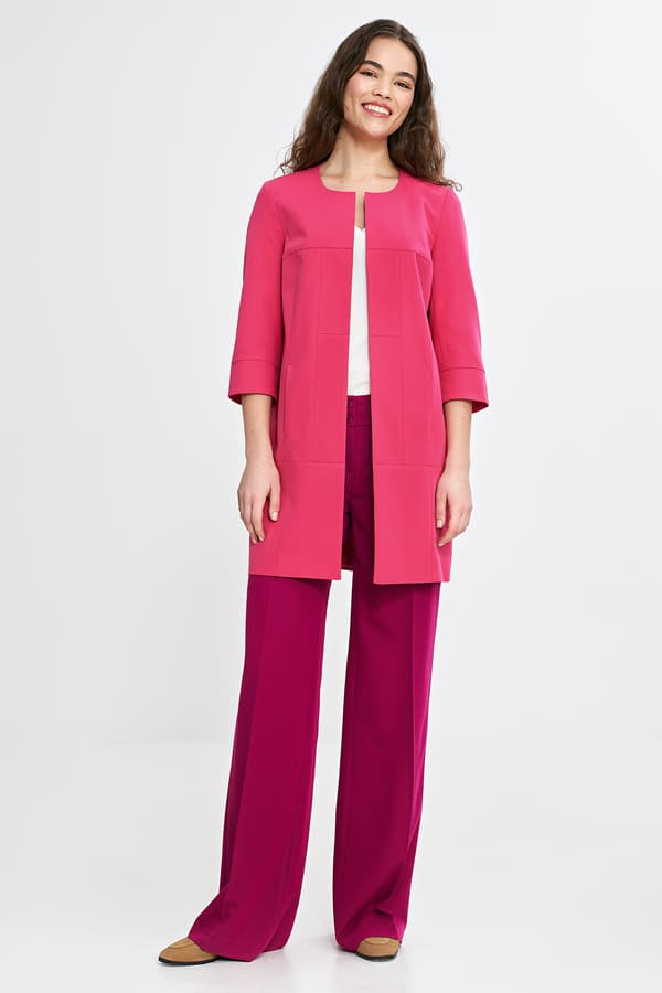 Vida byxor med veck - fuchsia 40