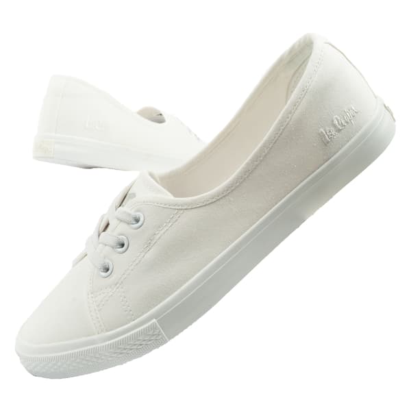 Lee Cooper Lc Flex Canvas Full White Dame [LCW-26-02-4044L] størrelse 40