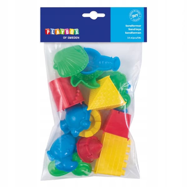 DIY-GULSTER kinetisk sand leksaksdeg 14 st