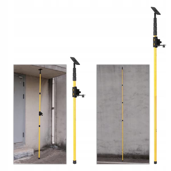 TELESKOPISK STATIV 2,85 M TIL LASER + ADAPTER TIL SKIMNING
