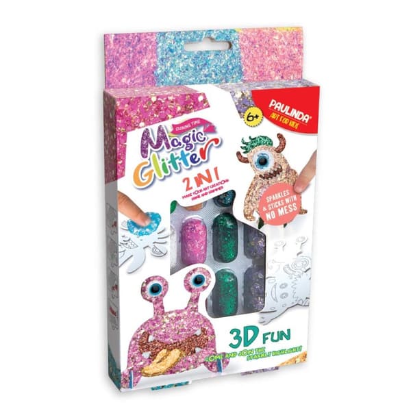 Skab din egen 3D magiske glittervæsen - Creature