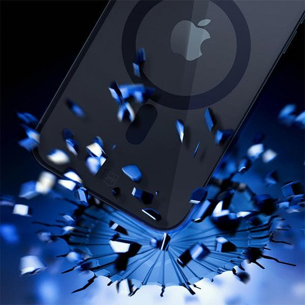 3mk Satin Armor-skal MagSafe för iPhone 15 Plus, svart