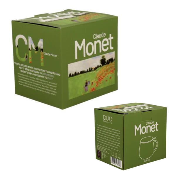 Monet Poppy Barrel-mugg med infuser