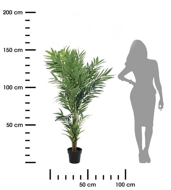 Keinotekoinen bambu 150 cm ruukussa