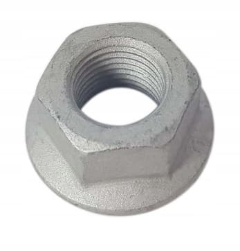 M16x1.5 Flänsmutter galvaniserad platt DIN6923 5 st