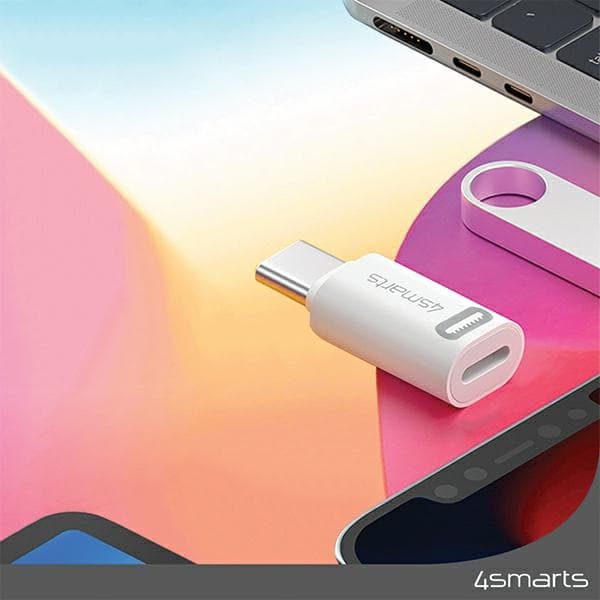 4smarts USB-C/Lightning-adapter 27W 2 stk. 540711
