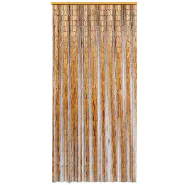 vidaXL Dörrgardin i bambu 100 x 220 cm